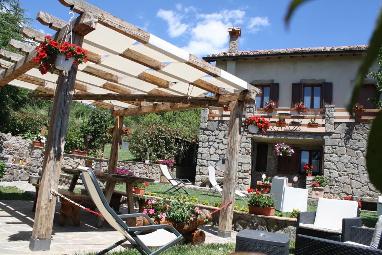 Agriturismo Biagiotti Abbadia San Salvator Exteriör bild